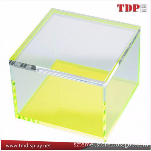 custom handmade clear small acrylic box plexiglass mini candy box indian decorated wedding party christmas gift boxes with lids